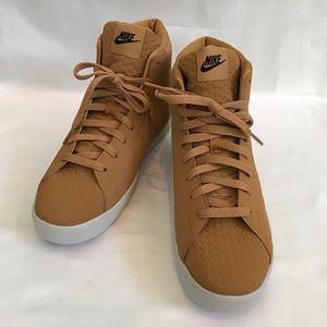 Nike Mustard High Top Sneakers